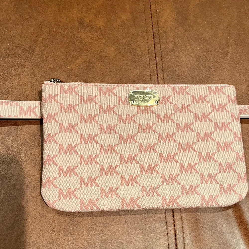 Michael Kors Pink Belt Bag